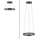 Neuhaus PURE Hängelampe E-Clipse e-Lift Ø 70 cm dunkelgrau Neuhaus PURE Hängelampe E-Clipse e-Lift Ø 70 cm dunkelgrau