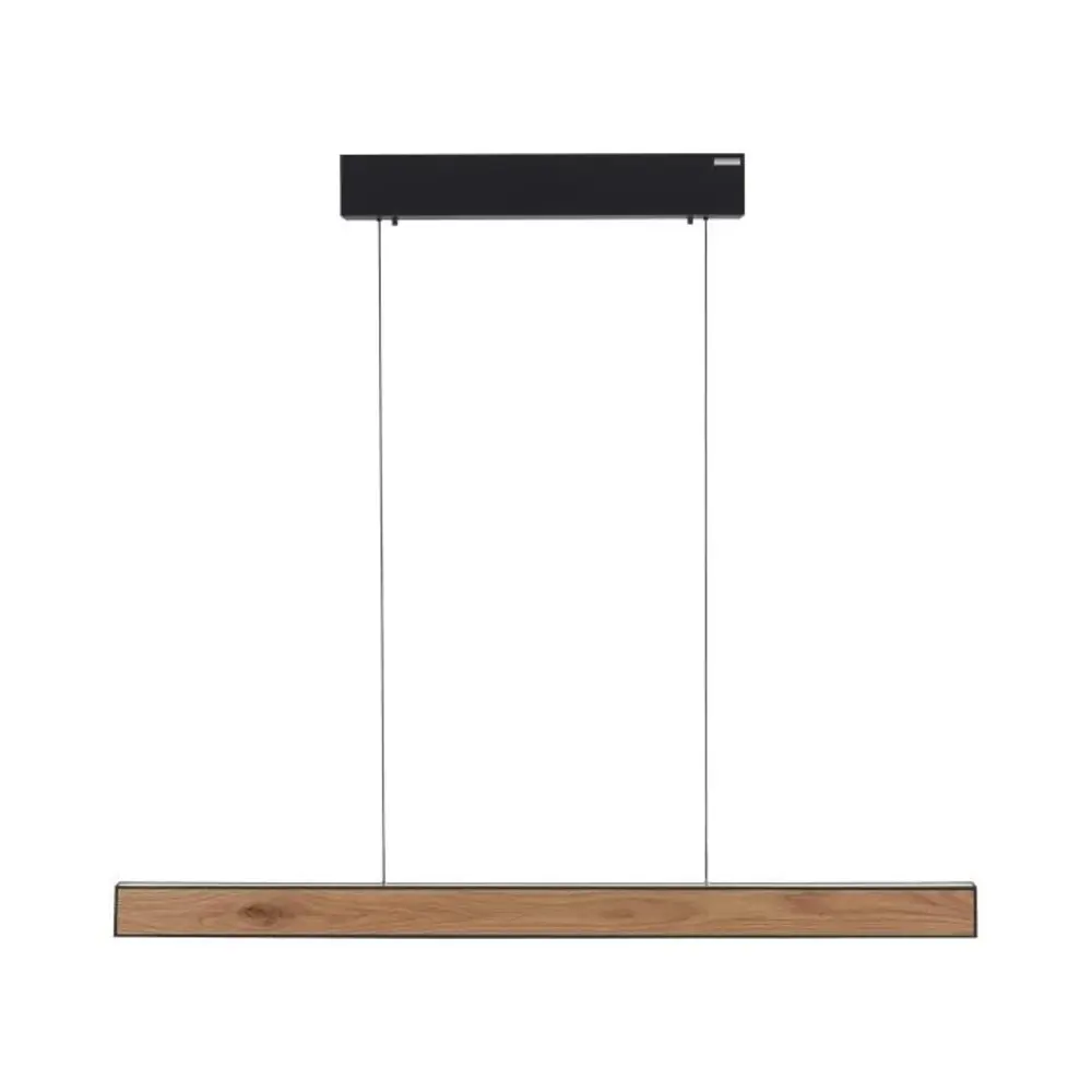 Neuhaus PURE Hängelampe e-Lift L 120 cm schwarzes Holz