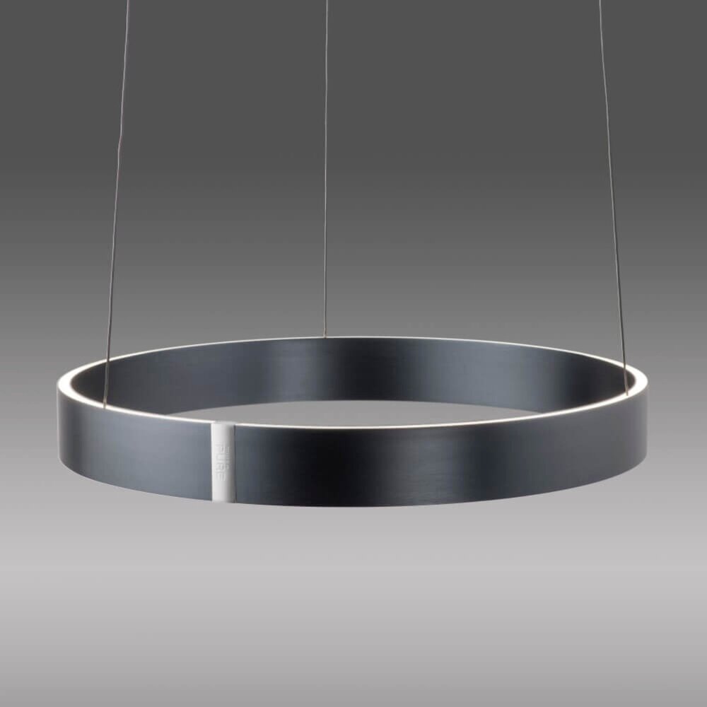 Neuhaus PURE Hängelampe E-Clipse e-Lift Ø 50 cm dunkelgrau Neuhaus PURE Hängelampe E-Clipse e-Lift Ø 50 cm dunkelgrau