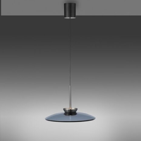 Neuhaus PURE Hängelampe E-Moon e-Lift Ø 50 cm dunkelgrau Neuhaus PURE Hängelampe E-Moon e-Lift Ø 50 cm dunkelgrau