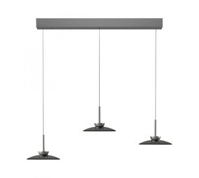 Neuhaus PURE Hängelampe Moon 3-flammig L 140 cm Komfortlift dunkelgrau Neuhaus PURE Hängelampe Moon 3-flammig L 140 cm Komfortlift dunkelgrau