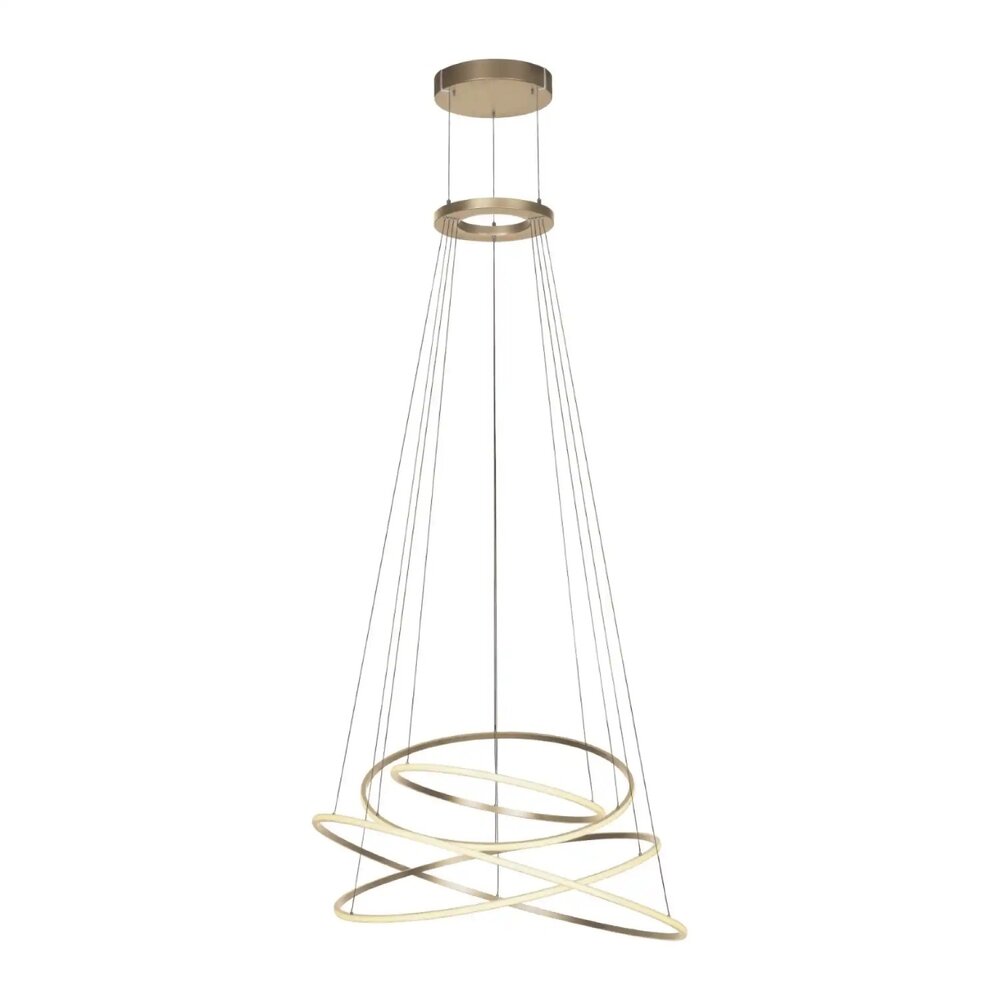 Neuhaus PURE Hängelampe E-Flying Rings Ø 110 cm, vide champagne