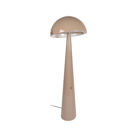 Lucide BARONE – Stehleuchte – Ø 52,6 cm – 1xE27 – Taupe | Vibes