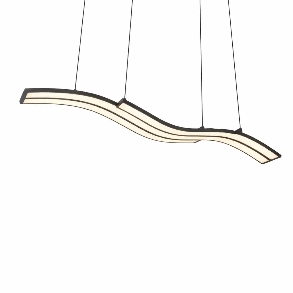 TRIO Select Hängelampe Spider e.move L 130 cm schwarz