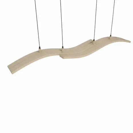 TRIO Select Hängelampe Spider e.move L 130 cm beige