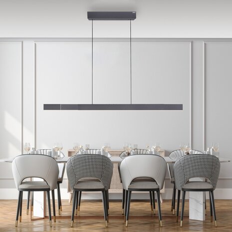 Neuhaus PURE Hängelampe e-Lift + e-Slide L 120-200 cm schwarz