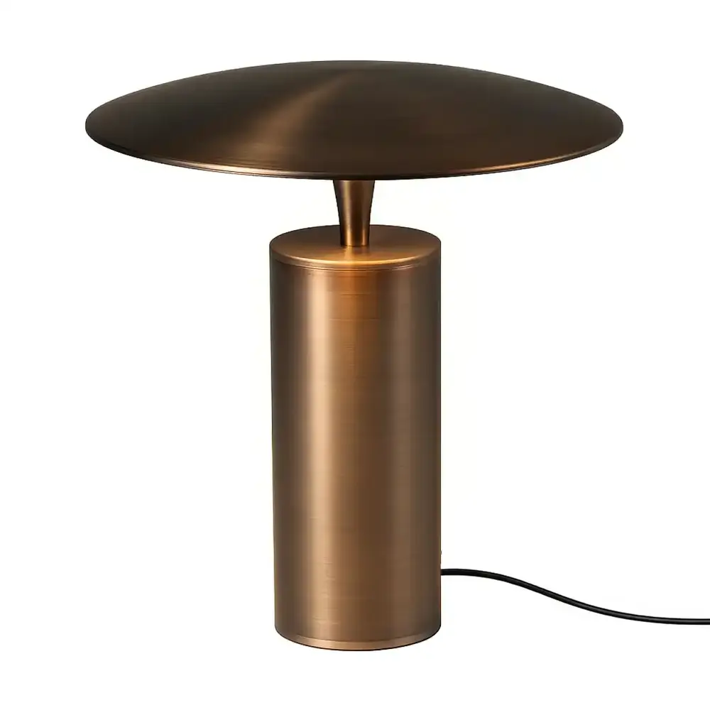 Expo Trading ETH Tischleuchte Jess Ø 30 cm Bronze