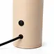 Expo Trading Tischleuchte Jess Ø 30 cm cremefarben