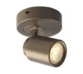 Freelight Spot Razza 1-flammig GU10 Bronze Gold