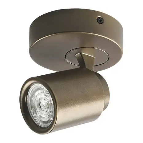 Freelight Spot Razza 1-flammig GU10 Bronze Gold