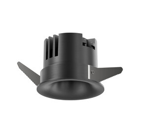 SNAXX - Inbouwspot - Ø 6 cm - LED Dimb. - CCT - 1x12W 2700K/4000K - Mat zwart chroom | Premium