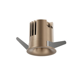 Lucide SNAX – Einbaustrahler – Ø 6 cm – LED dimmbar – CCT – 1x8W 2700K/4000K – Champagnerfarben | Premium