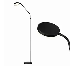 Expo Trading Stehleuchte Duuk, wiederaufladbar, H 166 cm, schwarz