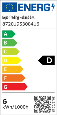 Expo Trading Stehleuchte Duuk, wiederaufladbar, H 166 cm, schwarz