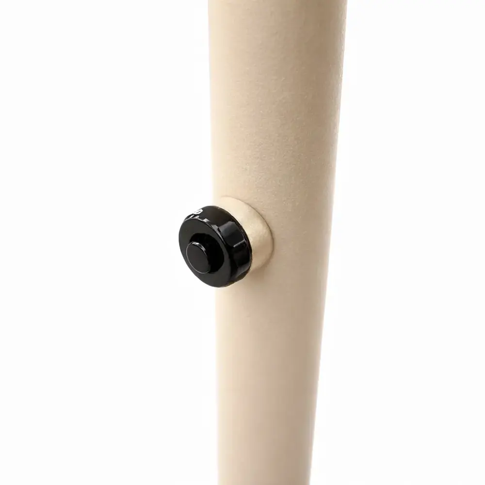 Expo Trading Stehleuchte Duuk wiederaufladbar H 166 cm beige