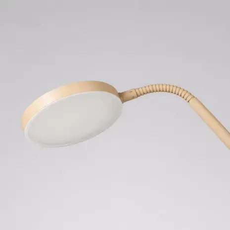 Expo Trading Stehleuchte Duuk wiederaufladbar H 166 cm beige