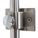 Steinhauer Wandleuchte Sparkled light 8147st Stahlschirm gold velour