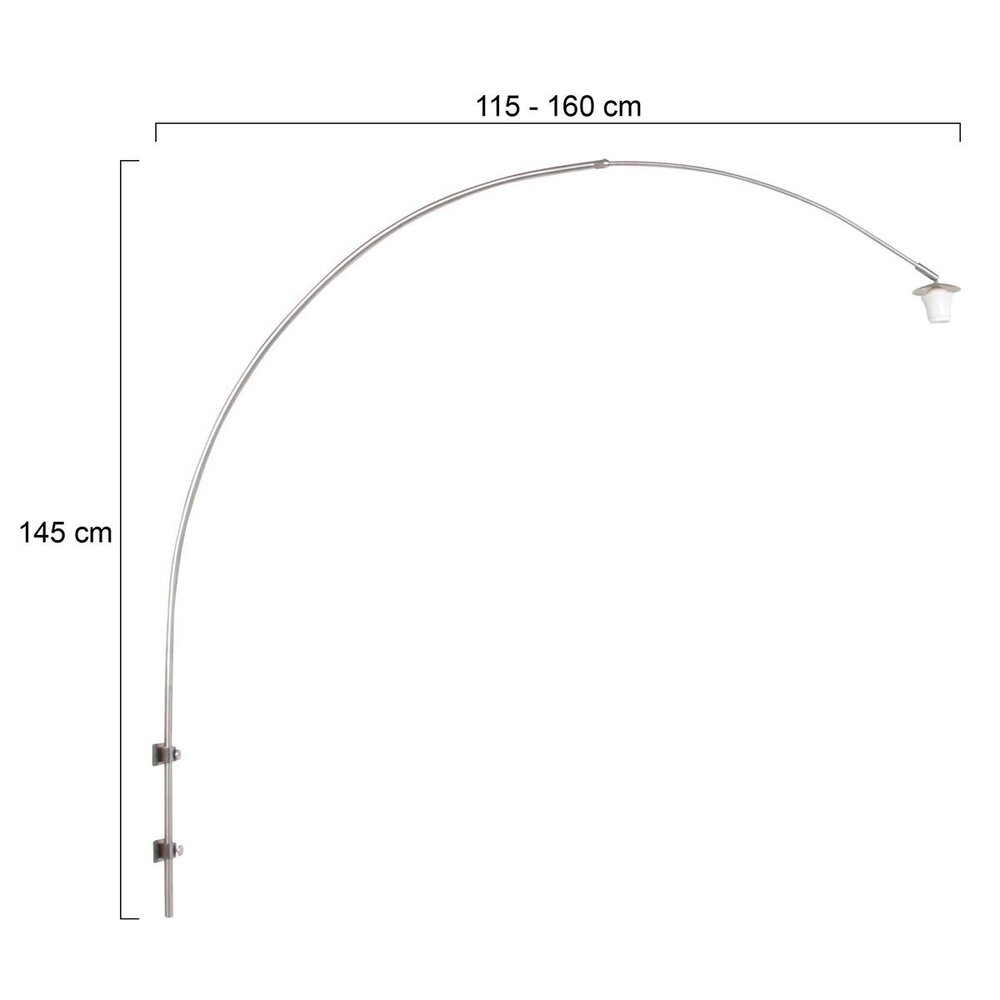 Steinhauer Wandleuchte Sparkled light 1481st Stahl