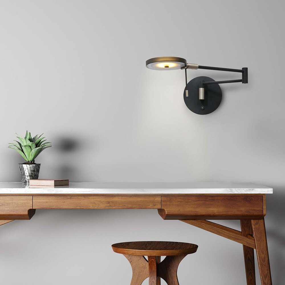 Steinhauer Steinhauer Wandleuchte turound LED 2734zw schwarz