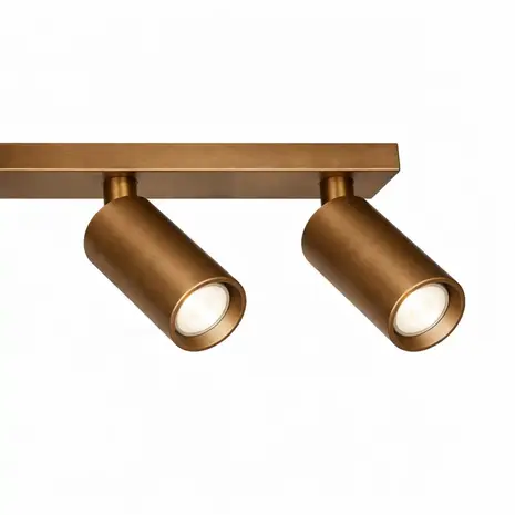 Freelight Spot Scolo 6-flammig L 119 cm Bronze Gold