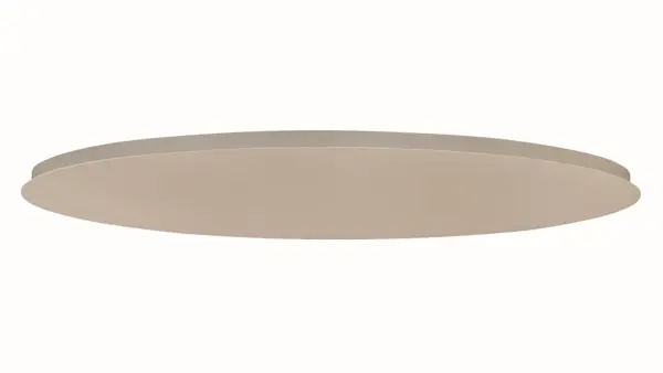 Highlight Ovale Deckenplatte, 100 x 35 cm, ohne Löcher, beige