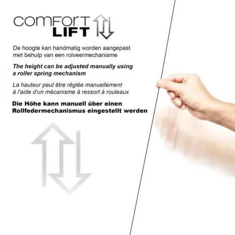 Freelight Hängelampe Cavallo Ø 50 cm Comfortlift Bronze Gold