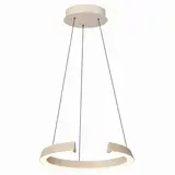 Freelight Hängelampe Cavallo Ø 50 cm Comfortlift Bronze Gold
