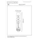 Lucide T32 - Glühlampe - Ø 3 cm - LED Dimb. - E27 - 1x4,9W 2200K - Bernstein