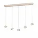 Freelight Hängelampe Cosmo 5-flammig L 120 cm Komfortlift beige Freelight Hängelampe Cosmo 5-flammig L 120 cm Komfortlift beige