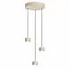 Freelight Hängelampe Cosmo 3-flammig Ø 35 cm Komfortlift beige Freelight Hängelampe Cosmo 3-flammig Ø 35 cm Komfortlift beige
