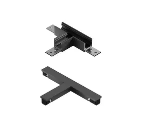 Lucide Premium LINIAL T-Verbindungsstück – 1-phasiges Schienensystem / Schienenbeleuchtung – Mattschwarz Chrom Lucide Premium LINIAL T-Verbindungsstück – 1-phasiges Schienensystem / Schienenbeleuchtung – Mattschwarz Chrom