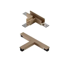 Lucide Premium LINIAL T-Verbindungsstück – 1-phasiges Schienensystem / Schienenbeleuchtung – Champagner Lucide Premium LINIAL T-Verbindungsstück – 1-phasiges Schienensystem / Schienenbeleuchtung – Champagner