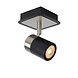 Lucide LENNERT - Deckenstrahler - LED dimmbar - GU10 - 1x5W 3000K - Schwarz