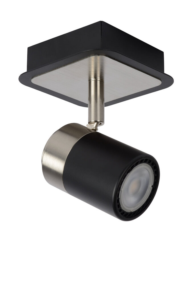 Lucide LENNERT - Deckenstrahler - LED dimmbar - GU10 - 1x5W 3000K - Schwarz