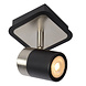 Lucide LENNERT - Deckenstrahler - LED dimmbar - GU10 - 1x5W 3000K - Schwarz