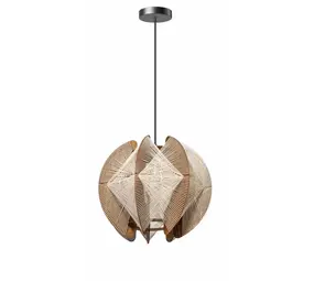 Expo Trading Hängelampe Jessica Ø 40 cm braun beige