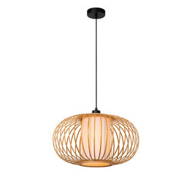 THULINE – Hängelampe – Ø 45 cm – 1xE27 – Helles Holz | Essential THULINE – Hängelampe – Ø 45 cm – 1xE27 – Helles Holz | Essential