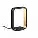 Artdelight Tischlampe Modesto H 20 cm schwarz-gold