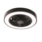 Freelight Deckenventilator Fiato Ø 50 cm schwarz
