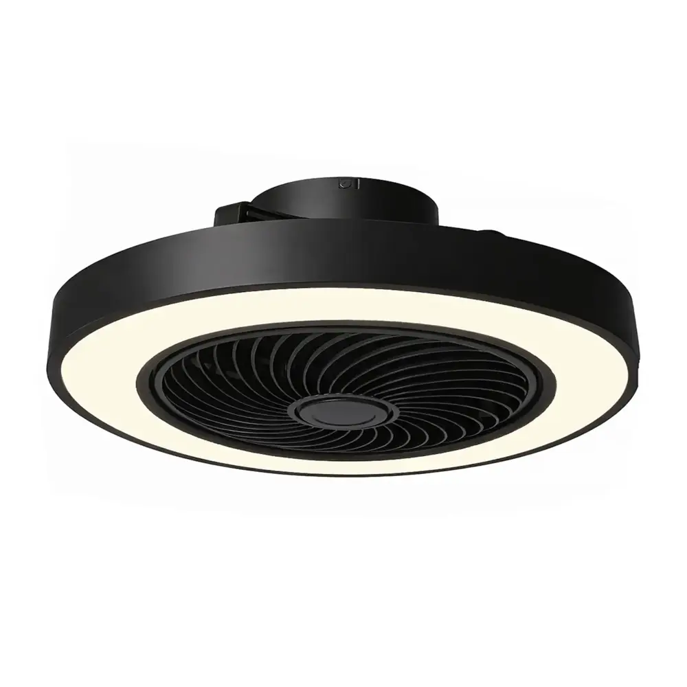Freelight Deckenventilator Fiato Ø 50 cm schwarz