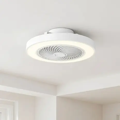 Freelight Deckenventilator Fiato Ø 50 cm weiß