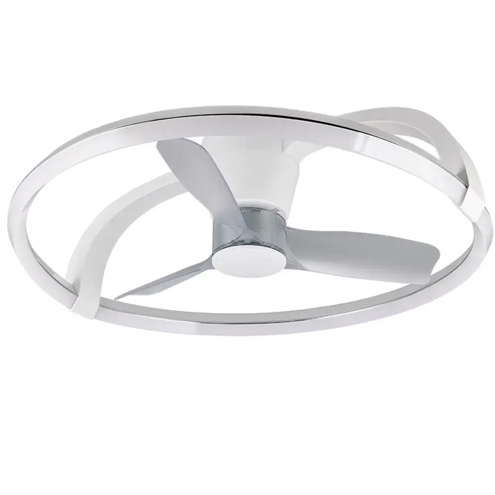 Trio Leuchten Deckenventilator Stockholm Ø 74 cm, weiß