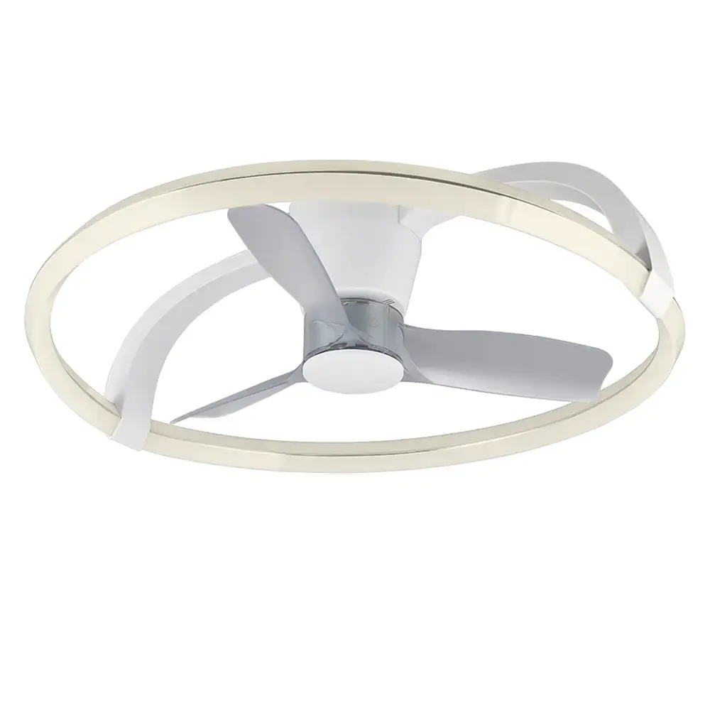 Trio Leuchten Deckenventilator Stockholm Ø 74 cm, weiß