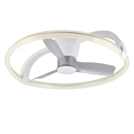 Trio Leuchten Deckenventilator Stockholm Ø 74 cm, weiß