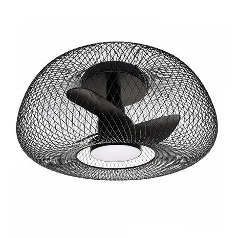 Ylumen Deckenventilator Inno Ø 46 cm, schwarz Ylumen Deckenventilator Inno Ø 46 cm, schwarz