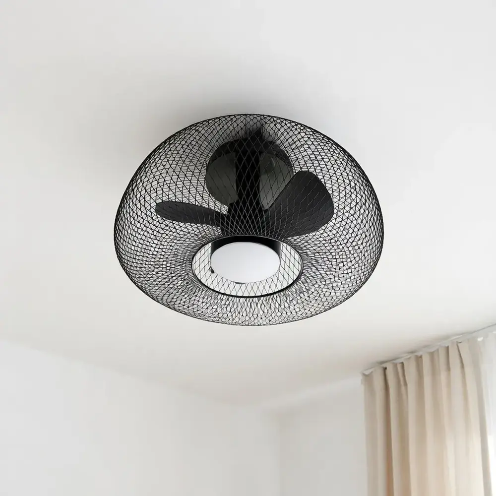 Ylumen Deckenventilator Inno Ø 46 cm, schwarz Ylumen Deckenventilator Inno Ø 46 cm, schwarz