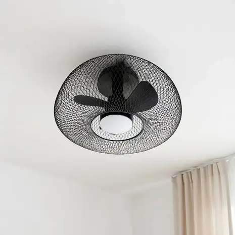 Ylumen Deckenventilator Inno Ø 46 cm, schwarz Ylumen Deckenventilator Inno Ø 46 cm, schwarz