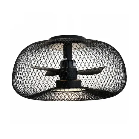 Ylumen Deckenventilator Inno Ø 46 cm, schwarz Ylumen Deckenventilator Inno Ø 46 cm, schwarz