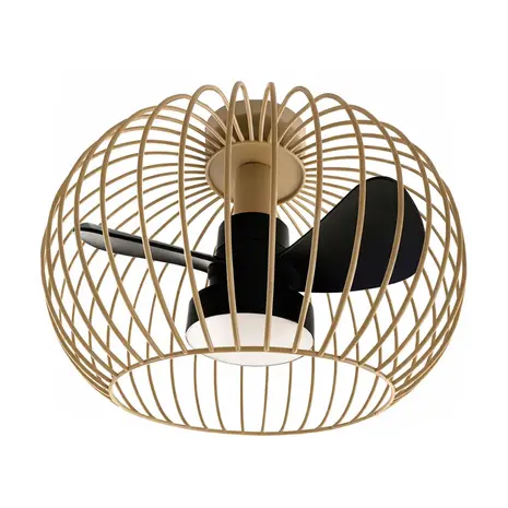 Ylumen Deckenventilator Wire Ø 40 cm beige schwarz Ylumen Deckenventilator Wire Ø 40 cm beige schwarz