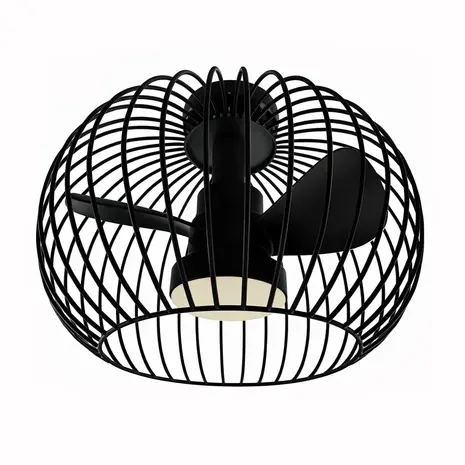 Ylumen Deckenventilator Wire Ø 40 cm schwarz Ylumen Deckenventilator Wire Ø 40 cm schwarz